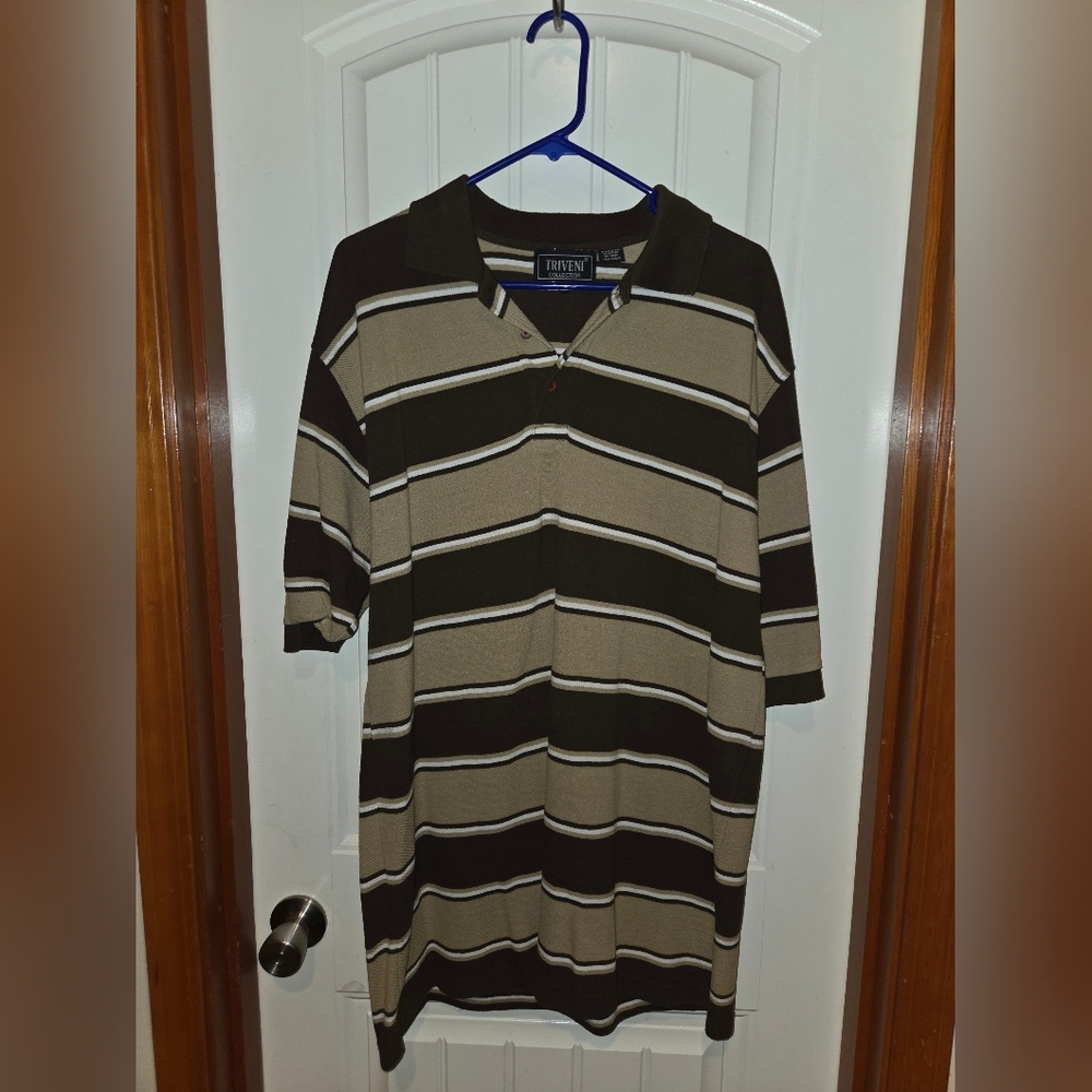 Triveni XXL Brown Y2k Cholo Shirt